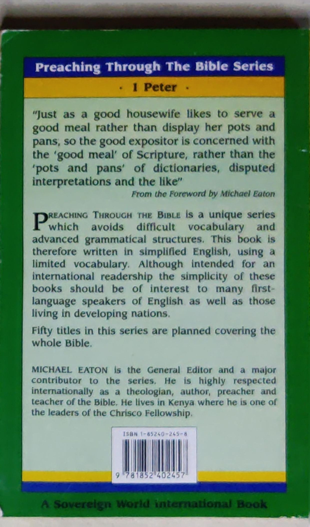 1 Peter: Preaching Through The Bible Series