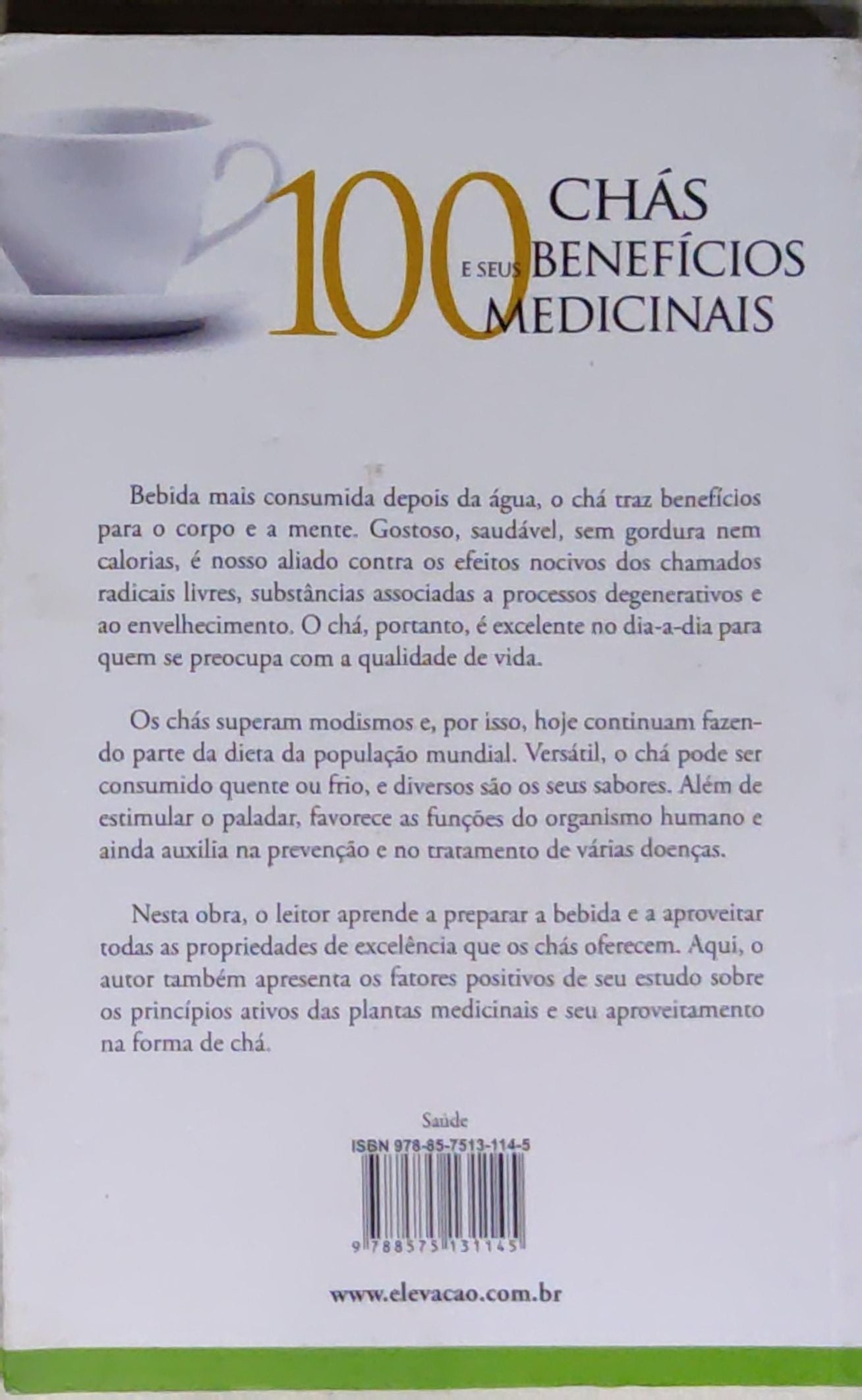 100 Chás e Seus Benefícios Medicinais