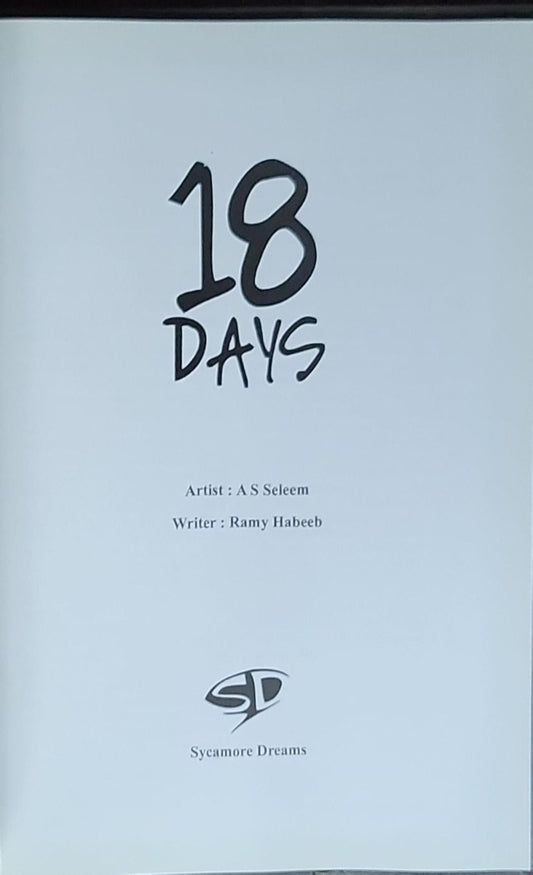 18 Days: Graphic Novel (Sycamore Dreams edition)