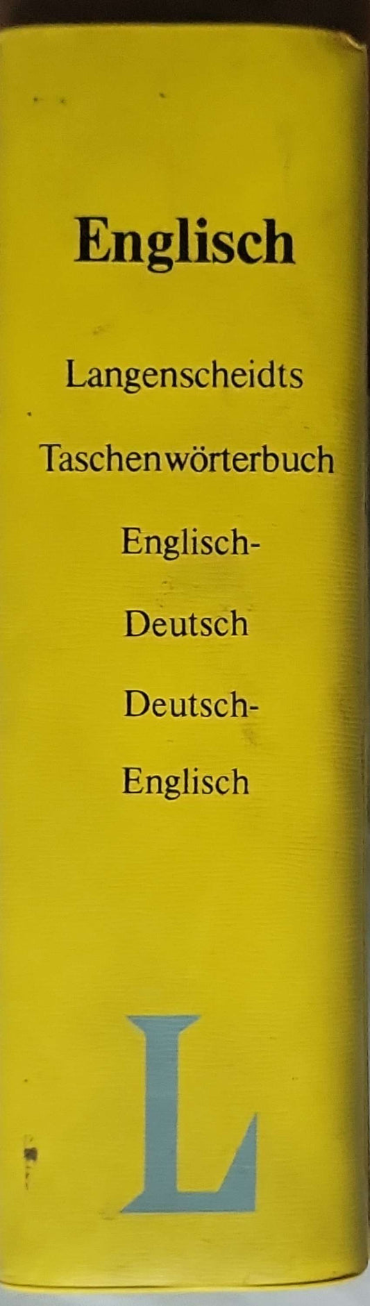 Langenscheidts Taschenwörterbuch Englisch: Englisch–Deutsch / Deutsch–Englisch — Rund 80 000 Stichwörter auf 1280 Seiten