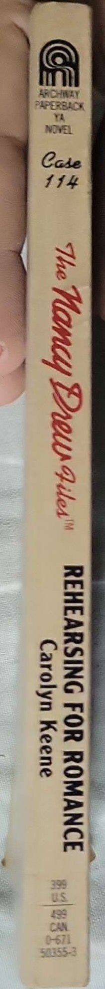 Rehearsing for Romance (1996): The Nancy Drew Files, Case 114 By Carolyn Keene