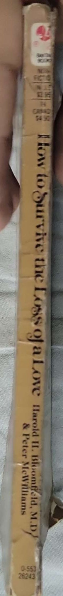 How to Survive the Loss of a Love (1982): 58 Things to Do when There Is Nothing to Be Done By Melba Colgrove and Harold H. Bloomfield, M.D. and Peter McWilliams