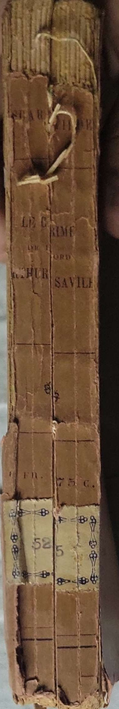 Le Crime de Lord Arthur Savile et autres histoires (1921) — Lord Arthur Savile's Crime and Other Stories: Deuxième édition By Oscar Wilde