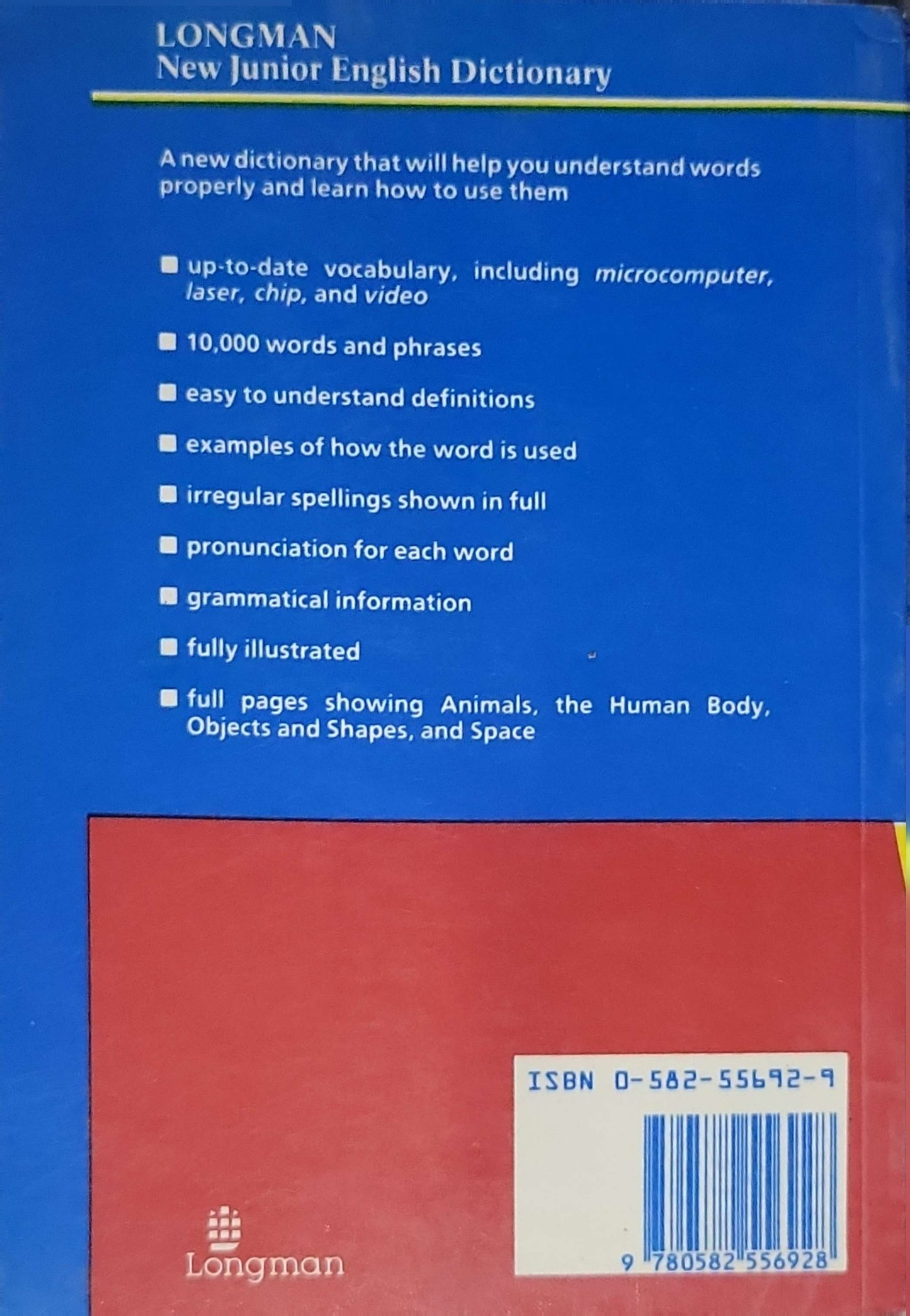 Longman New Junior English Dictionary (1986): New edition By Alma Sutherland (editor)