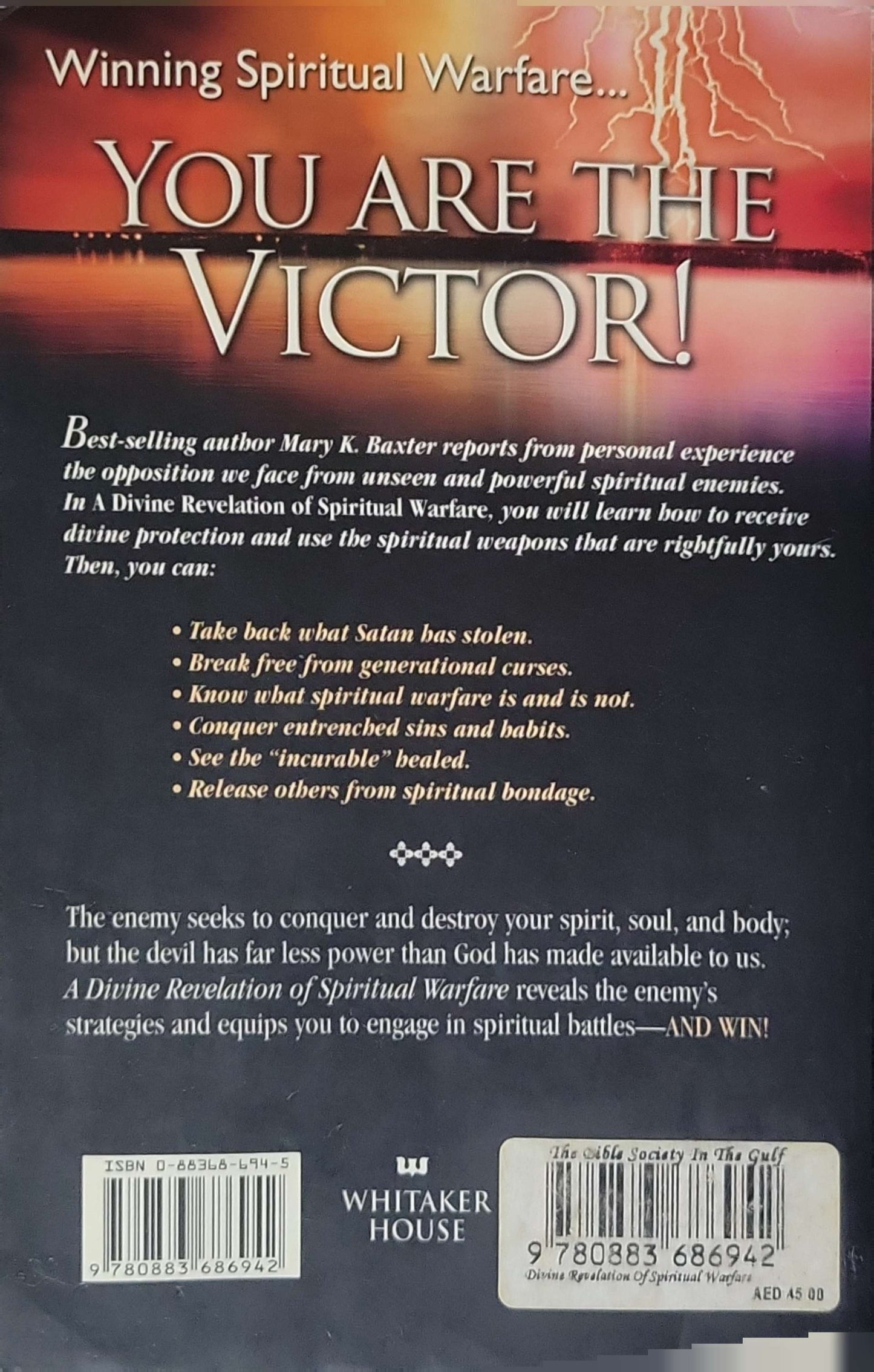 A Divine Revelation of Spiritual Warfare (2006) By Mary K. Baxter and T. L. Lowery