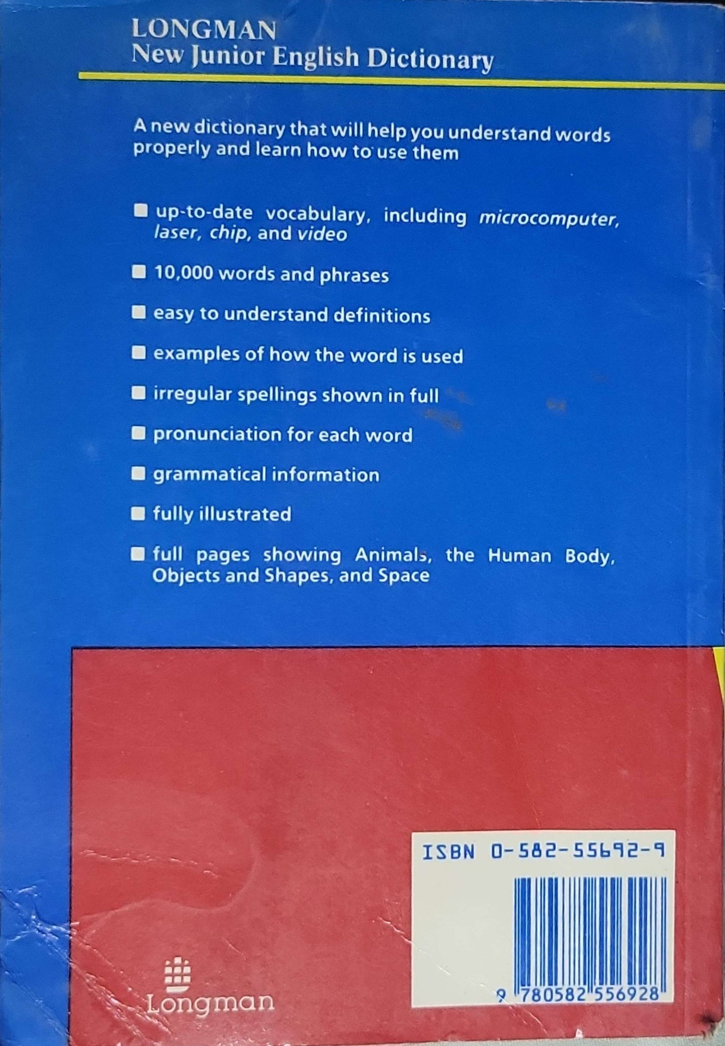 Longman New Junior English Dictionary (1986) By Alma Sutherland (editor)