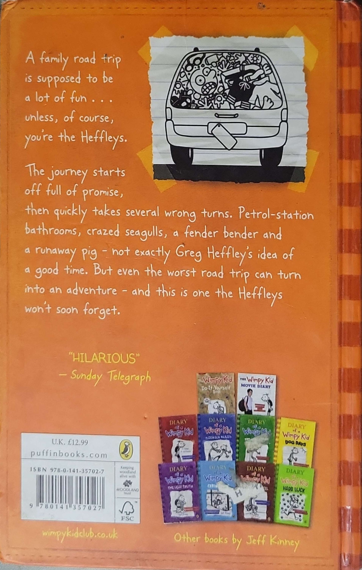 Diary of a Wimpy Kid: The Long Haul (2014) By Jeff Kinney