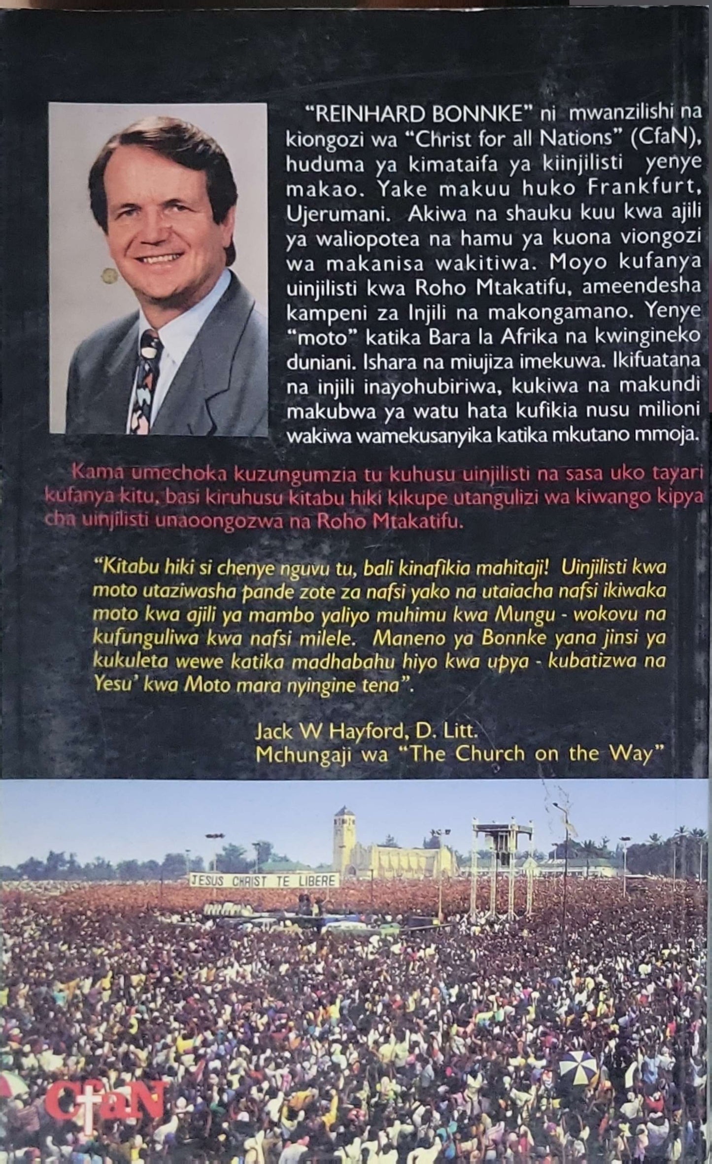 Uinjilisti kwa Moto: Kuamsha Shauku Yako Yako kwa Waliopotea By Reinhard Bonnke