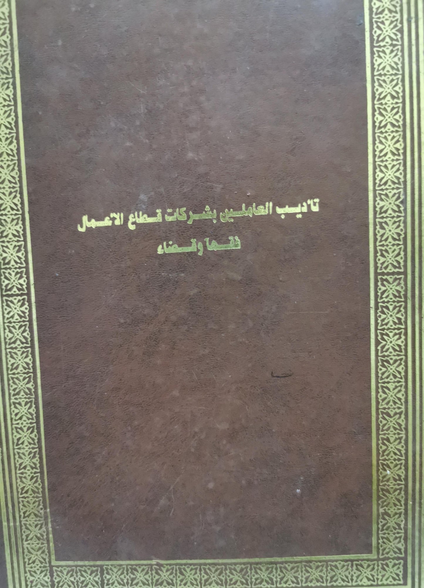 تأديب العاملين بشركات قطاع ...