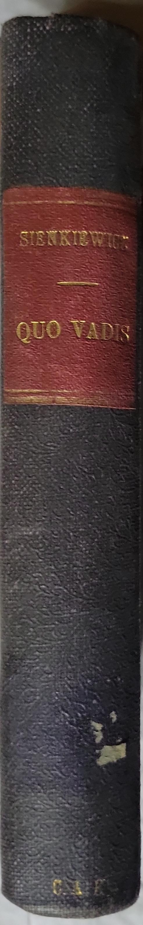Quo Vadis (1925) — Quo Vadis ("Where are you going?"): (ΠΟΥ ΠΗΓΑΙΝΕΙΣ) Μυθιστορία της Νερωνικής Εποχής By Henryk Sienkiewicz