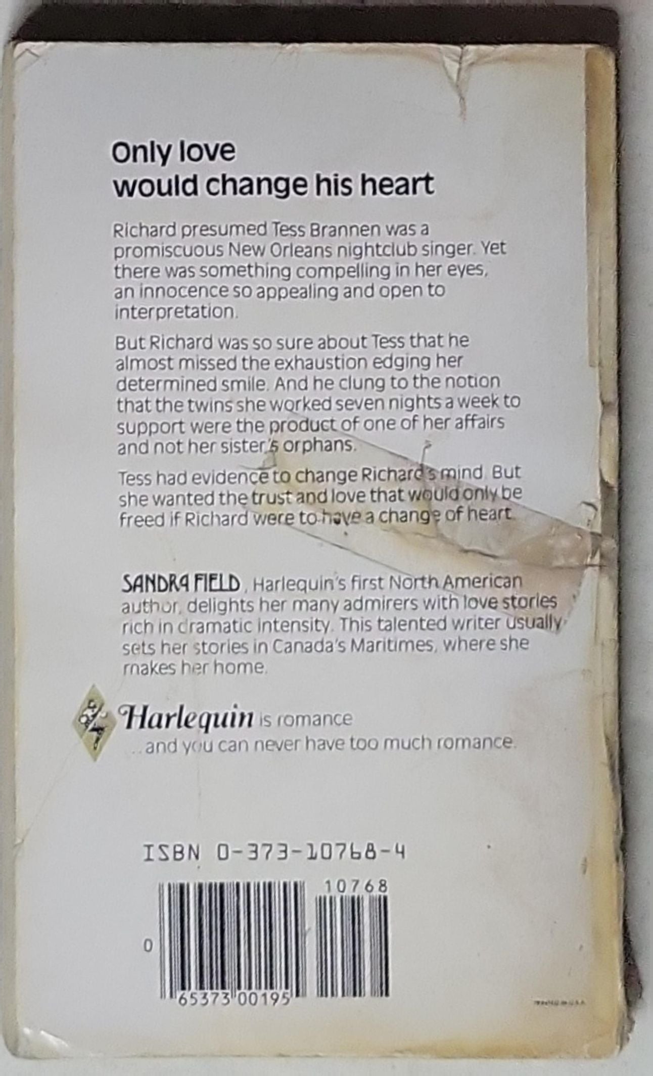 A Change of Heart: Harlequin Presents No. 768