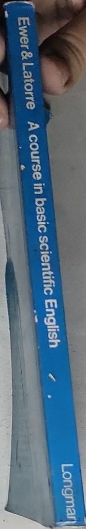 A course in basic scientific English