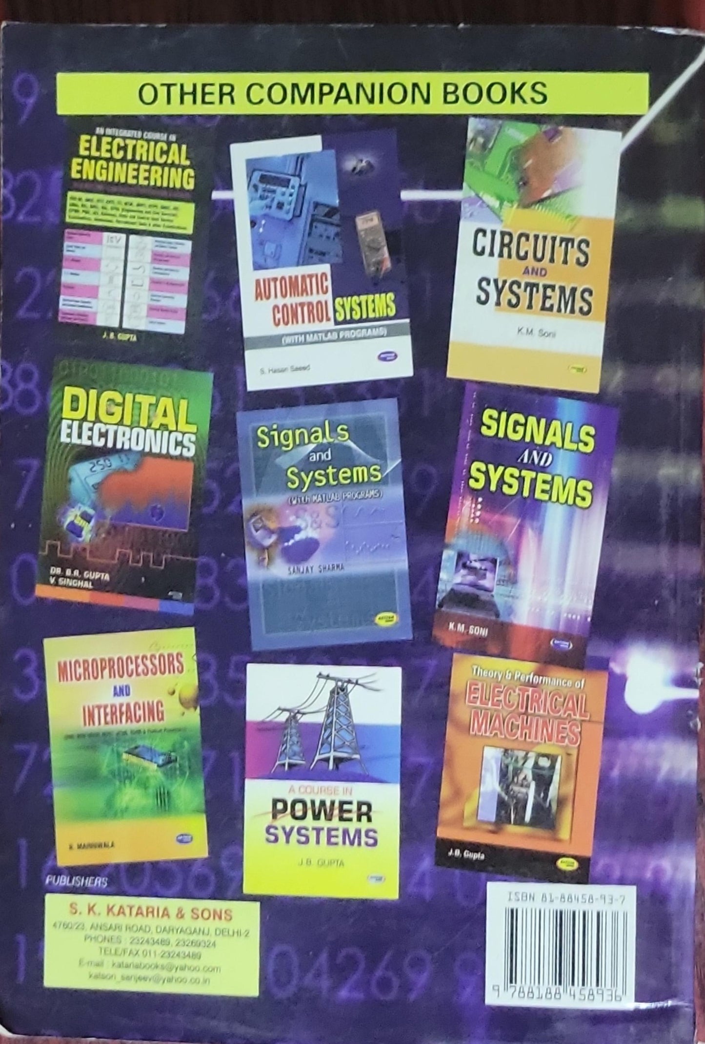 A Course in Electronics and Electrical Measurements and Instrumentation