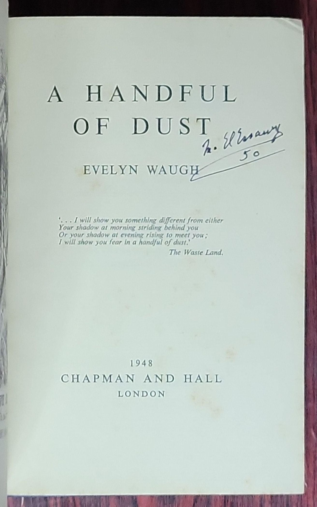 A Handful of Dust
