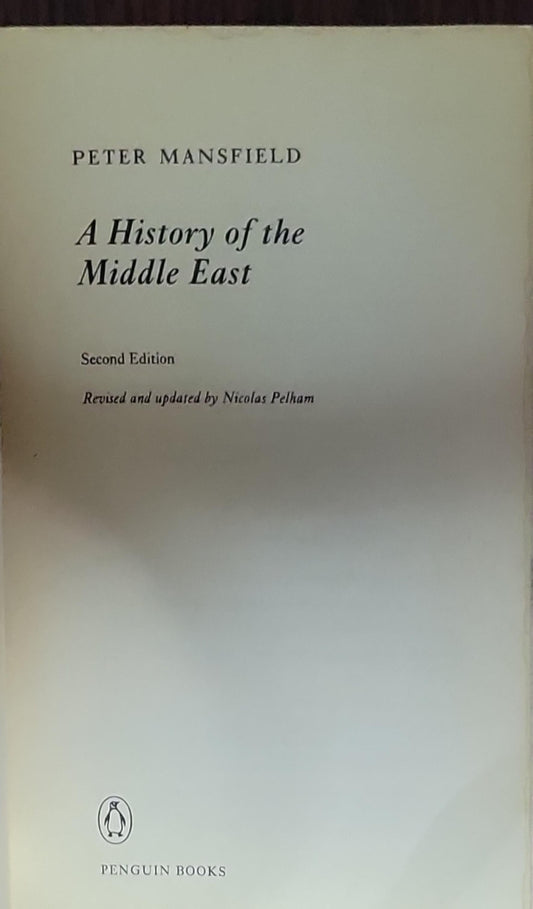 A History of the Middle East