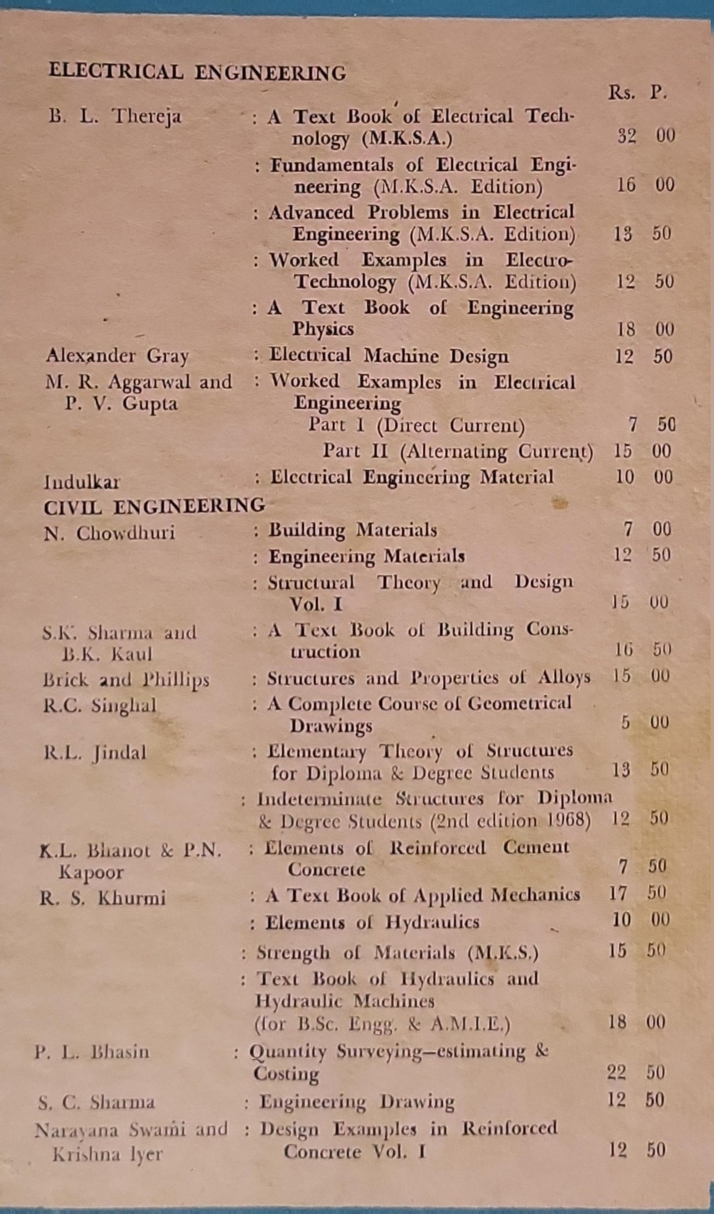 A Text Book on Highway Engineering and Airports By S. B. Sehgal and K. L. Bhanot