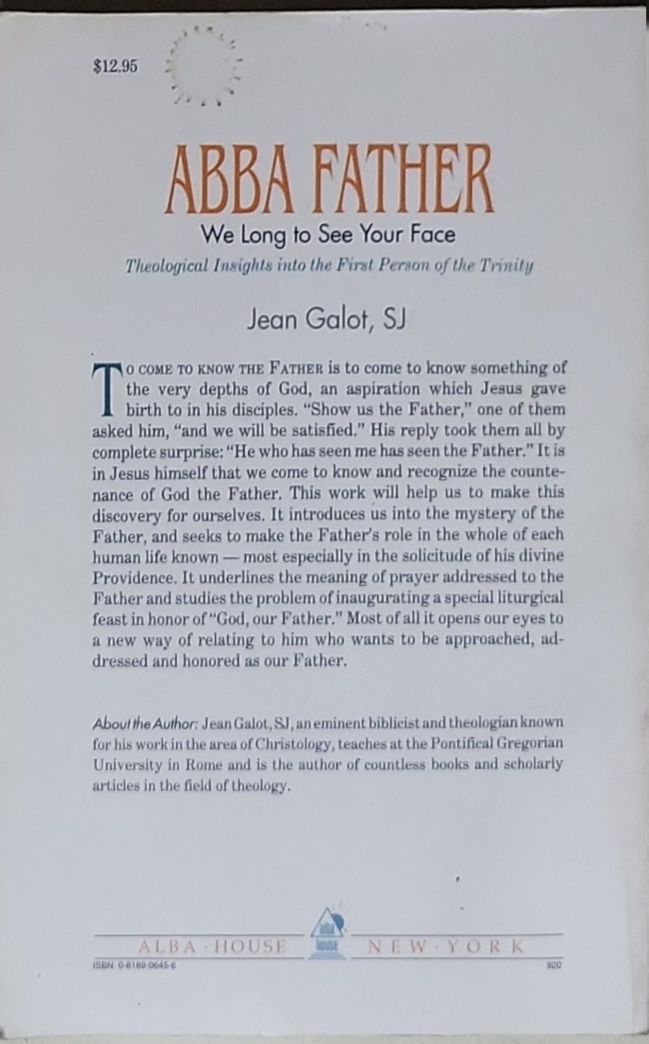 Abba Father: We Long to See Your Face