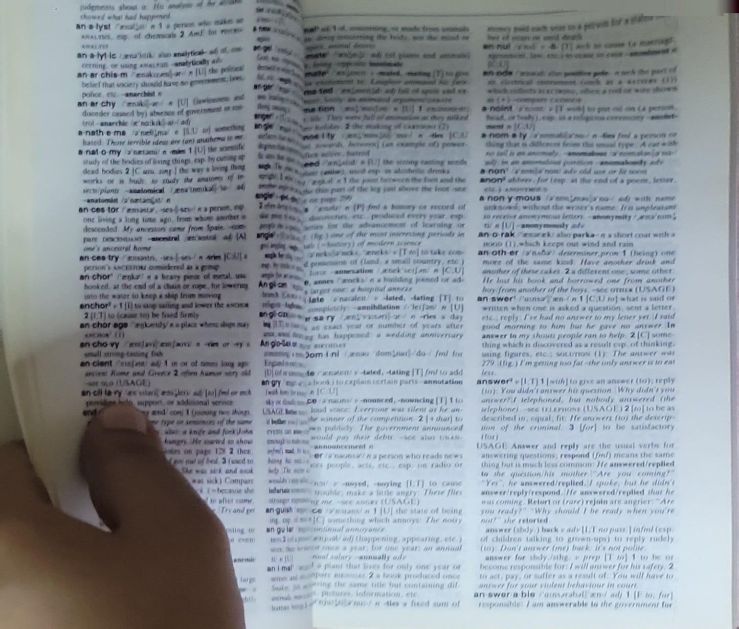 Active Study Dictionary of English