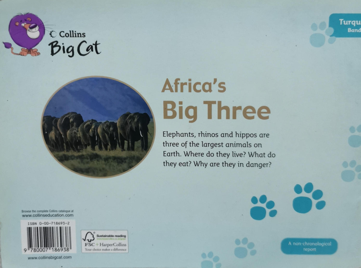 Africa's Big Three By Jonathan and Angela Scott