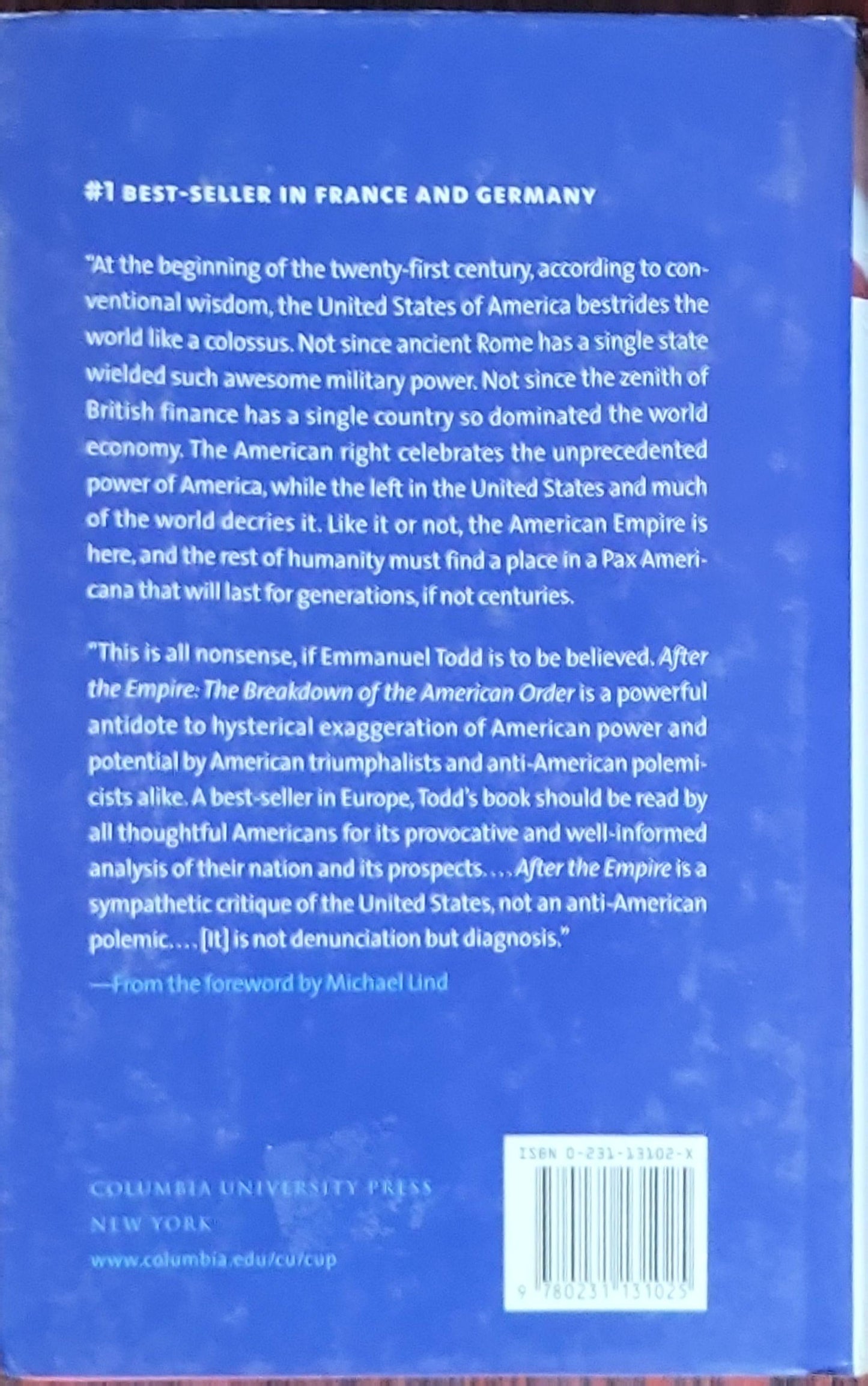 After the Empire: The Breakdown of the American Order