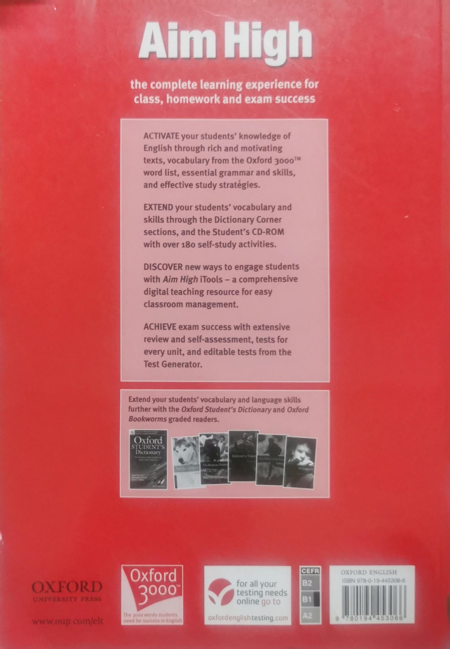 Aim High: Teacher's Book 2 By Alex Raynham and Jane Hudson and Tim Falla and Paul A Davies