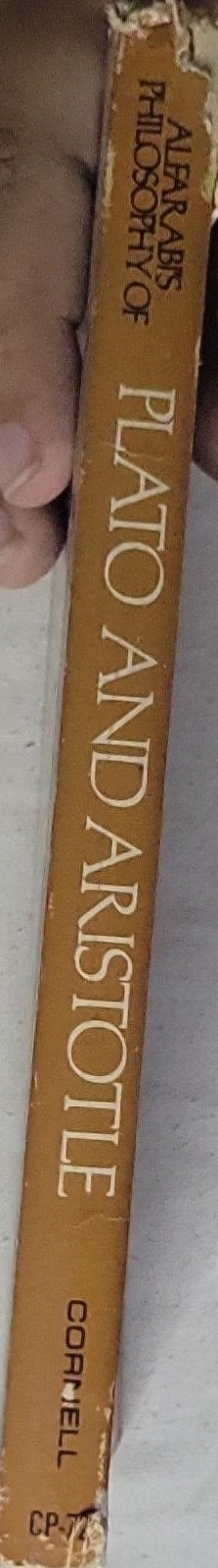 Alfarabi's Philosophy of Plato and Aristotle