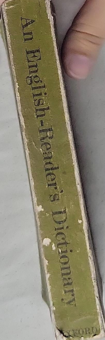 An English-Reader's Dictionary: 2nd Edition