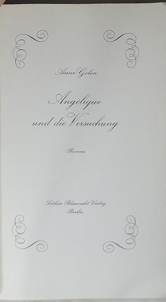 Angélique und die Versuchung