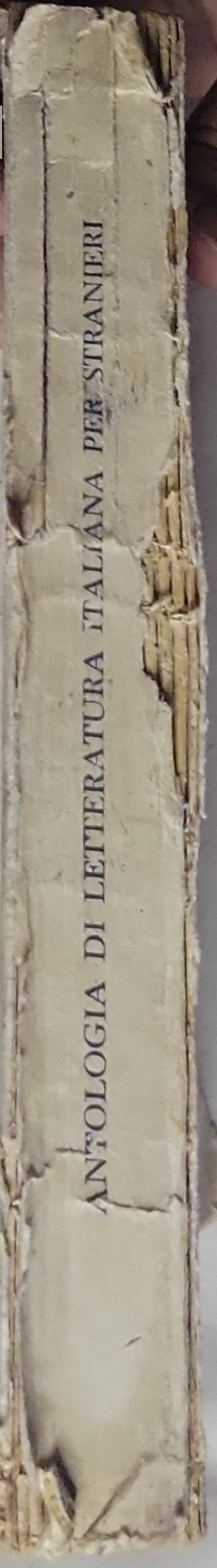 Antologia di Letteratura Italiana per stranieri