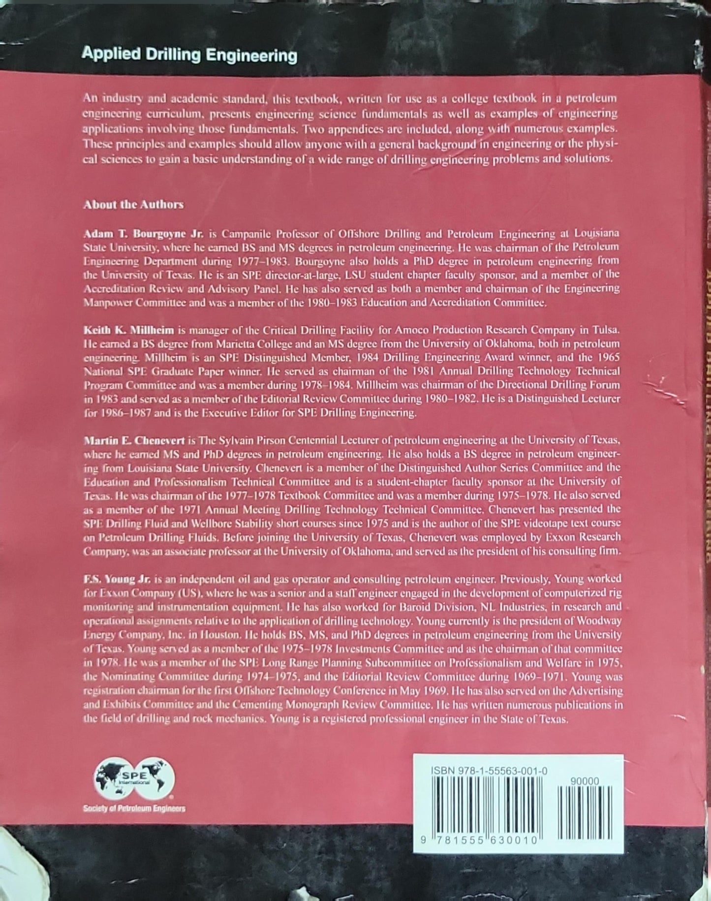 Applied Drilling Engineering