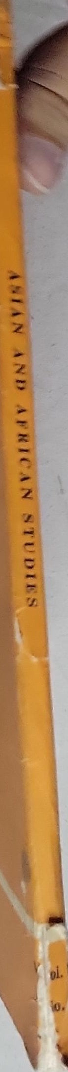 Asian and African Studies