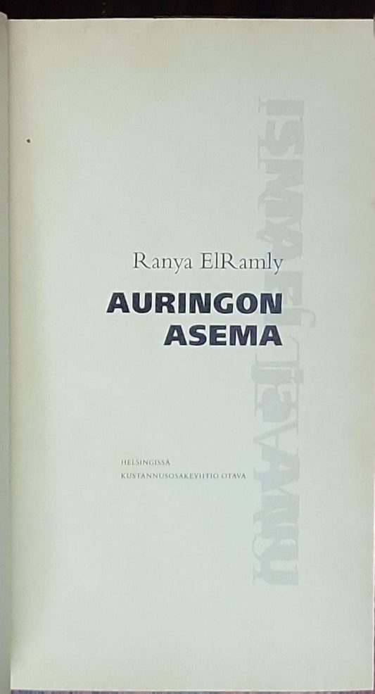Auringon asema