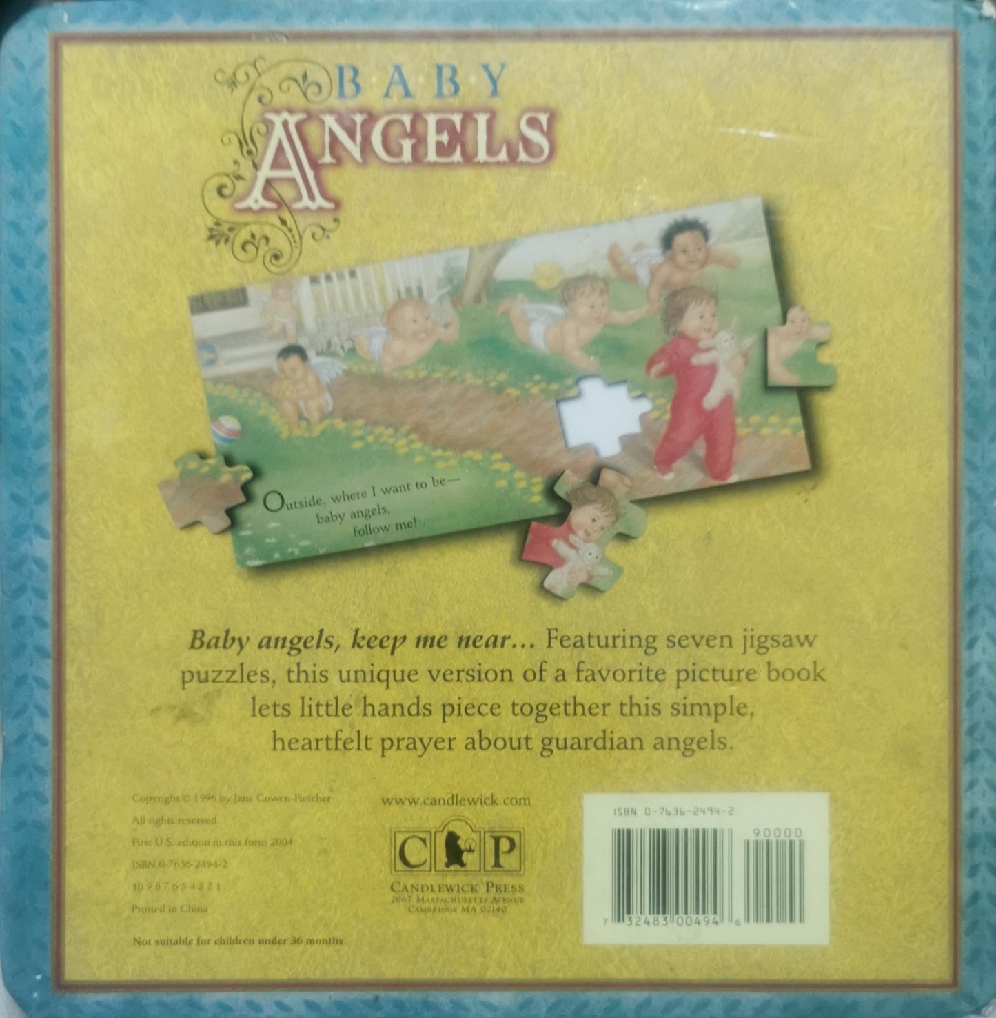 Baby Angels: Jigsaw Puzzle Book By Jane Cowen-Fletcher