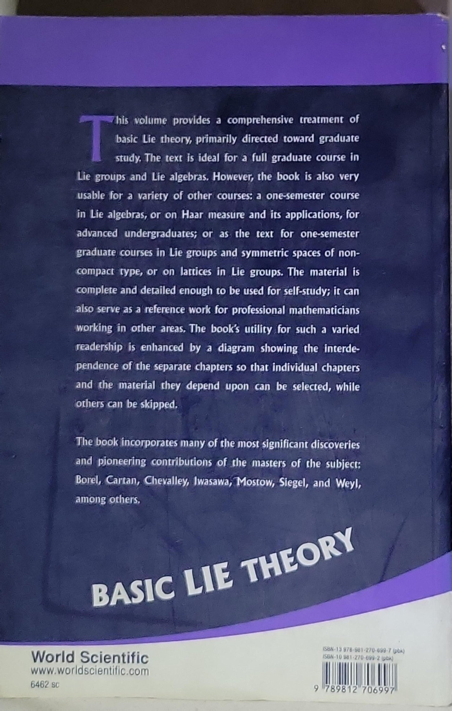 Basic Lie Theory