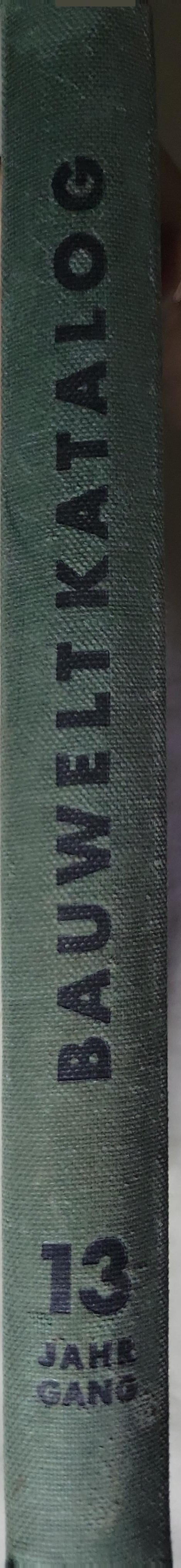 BAU-WELT KATALOG: Handbuch des gesamten Baubedarfs