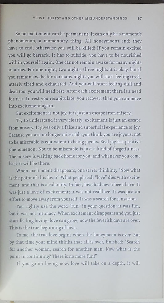 Being in Love: How to love with awareness and relate without fear