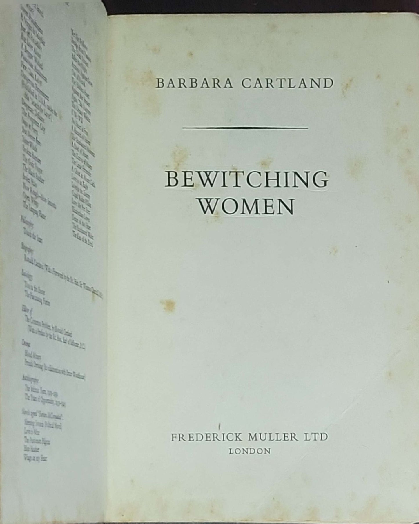 Bewitching Women