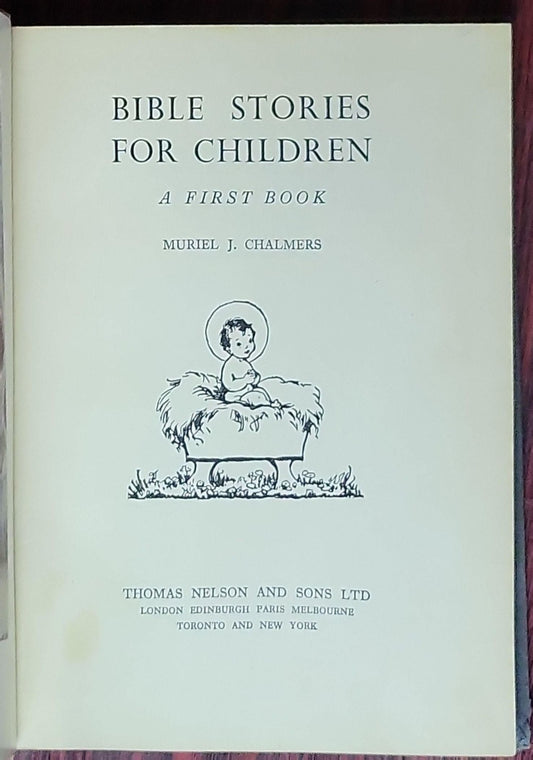 Bible Stories for Children: A First Book