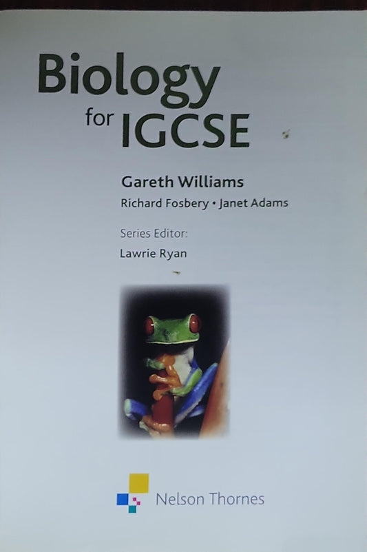 Biology for IGCSE