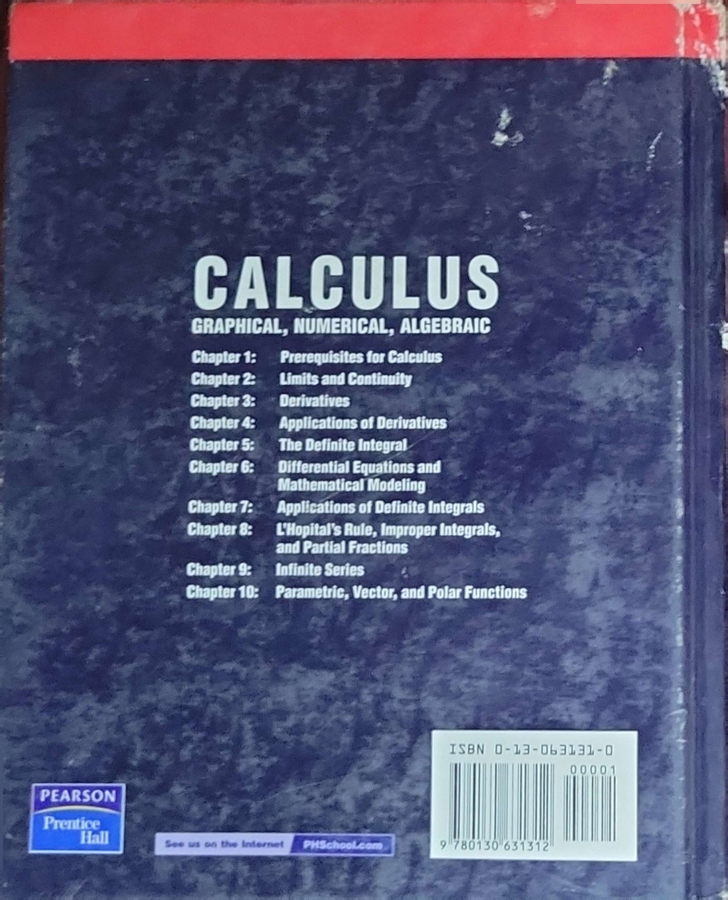 Calculus: Graphical, Numerical, Algebraic: 3rd Edition