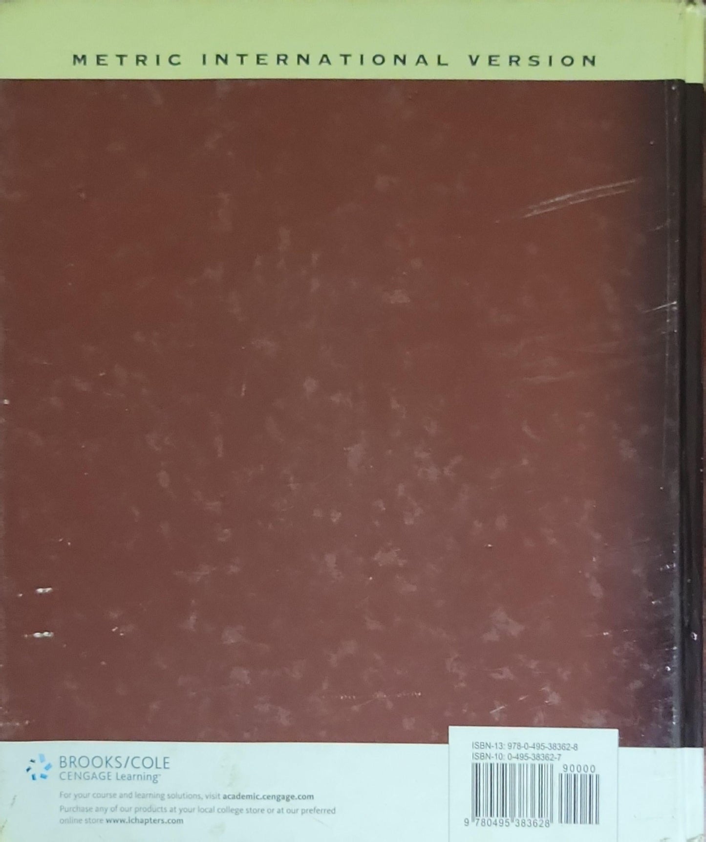 CALCULUS: METRIC INTERNATIONAL VERSION