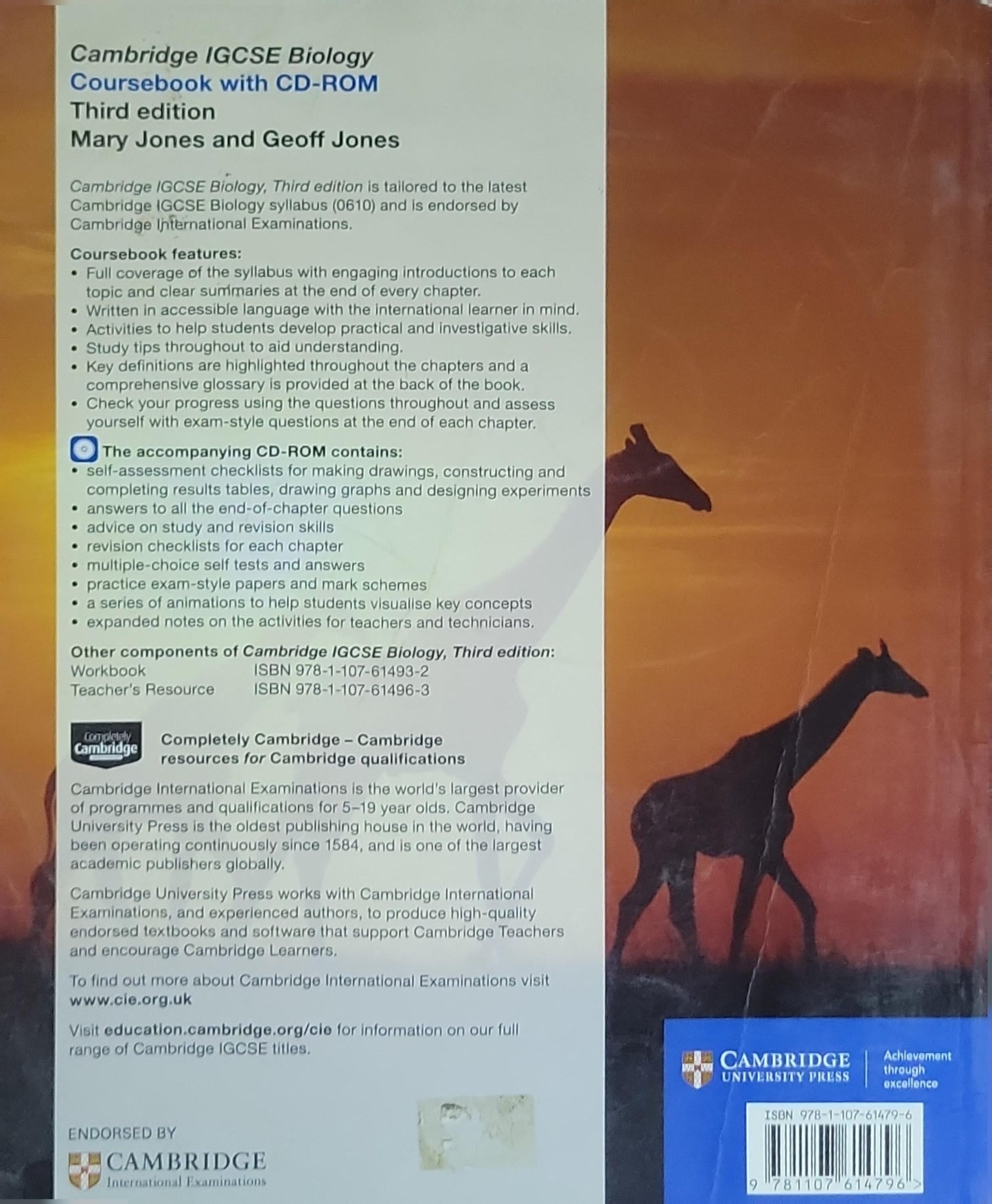 Cambridge IGCSE Biology: Coursebook