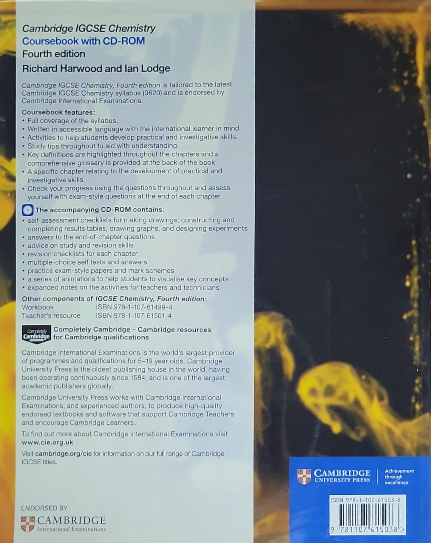Cambridge IGCSE Chemistry Coursebook