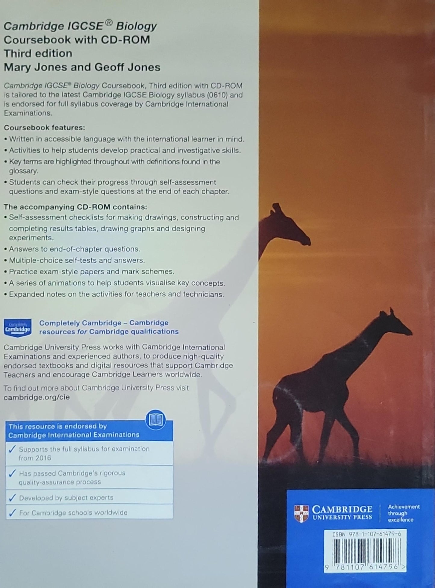 Cambridge IGCSE® Biology: Coursebook