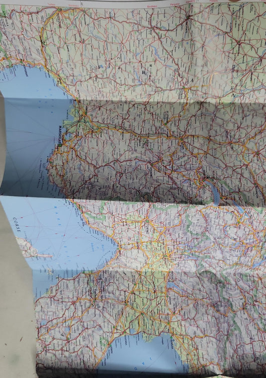 Central Europe / Mittel Europa / Europe Centrale: autokarte · carte routière · road map · carta stradale 1 : 2 000 000