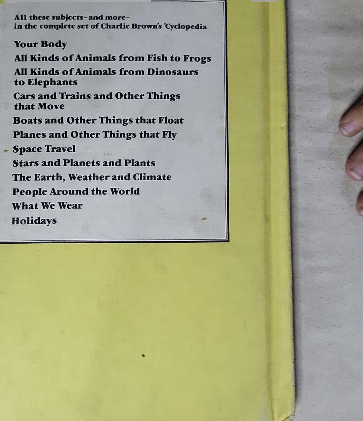 Charlie Brown's Cyclopedia: Featuring Planes and Other Things that Fly