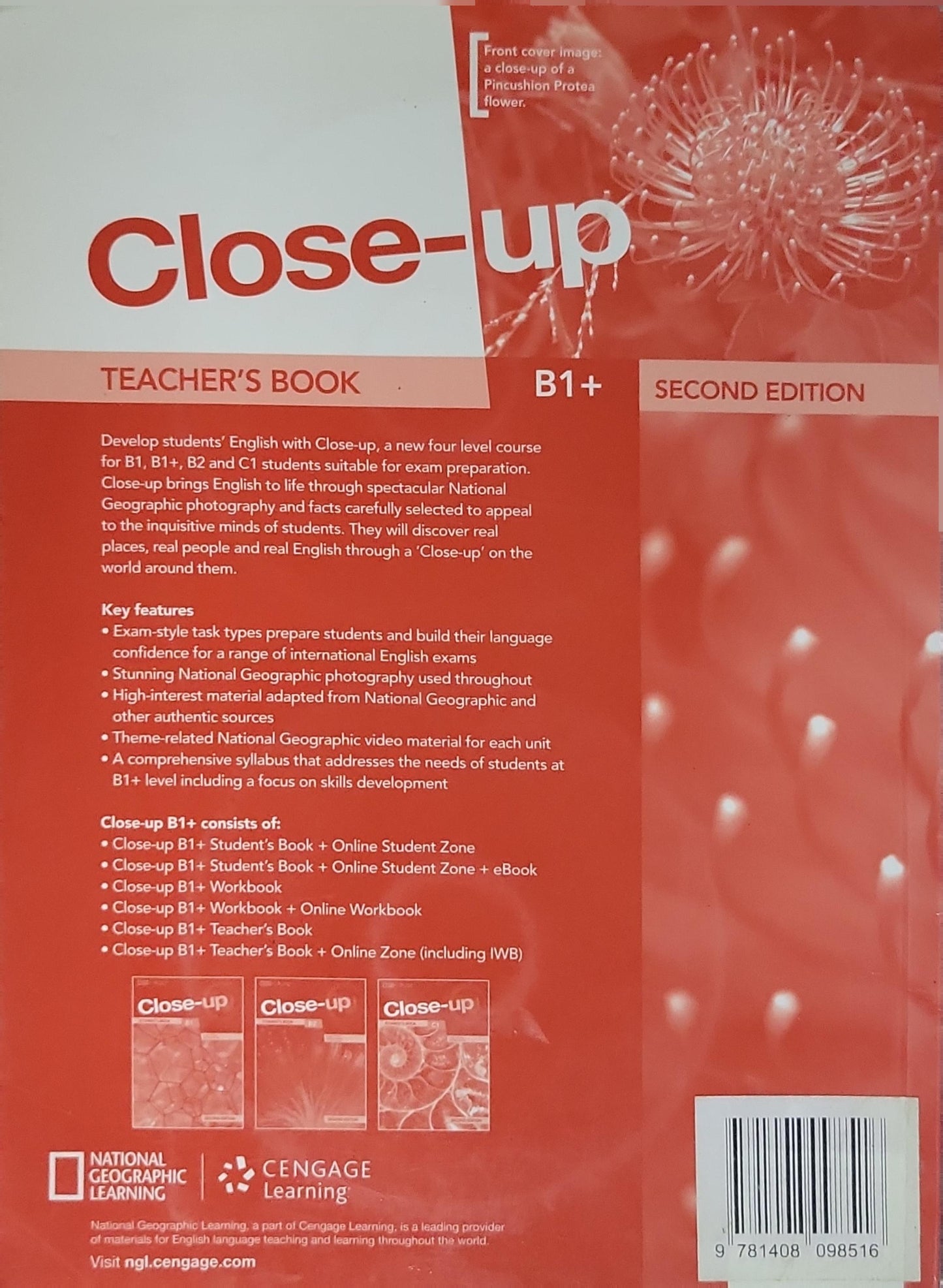 Close-Up: Teacher's Book, B1+ Second Edition By Liz Gardiner