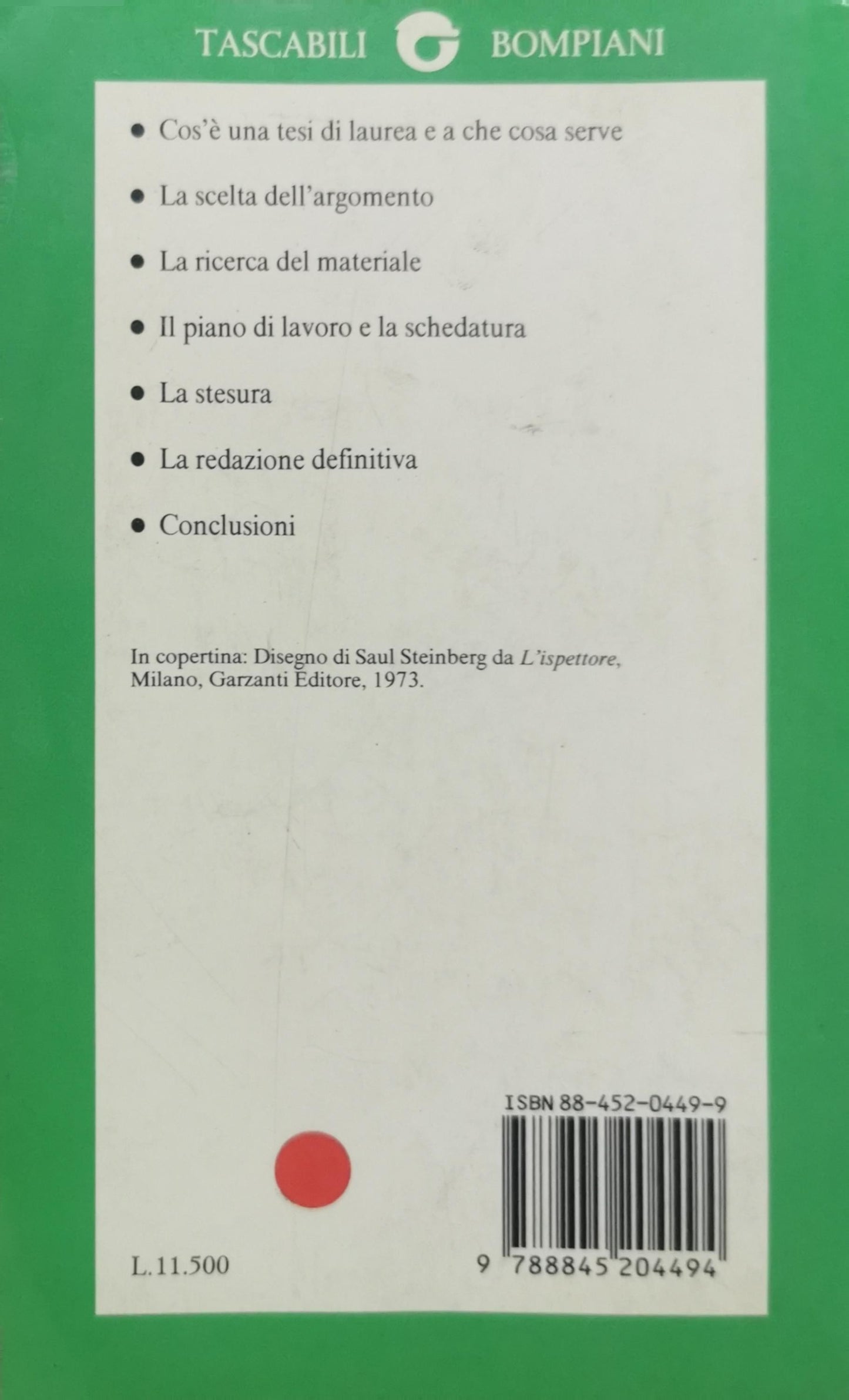 Come si fa una tesi di laurea: Le materie umanistiche By Umberto Eco and