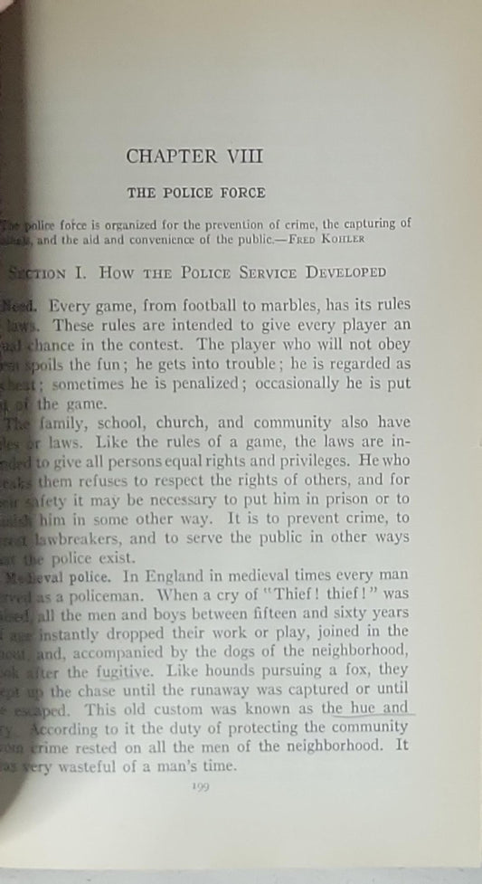 Community Life and Civic Problems