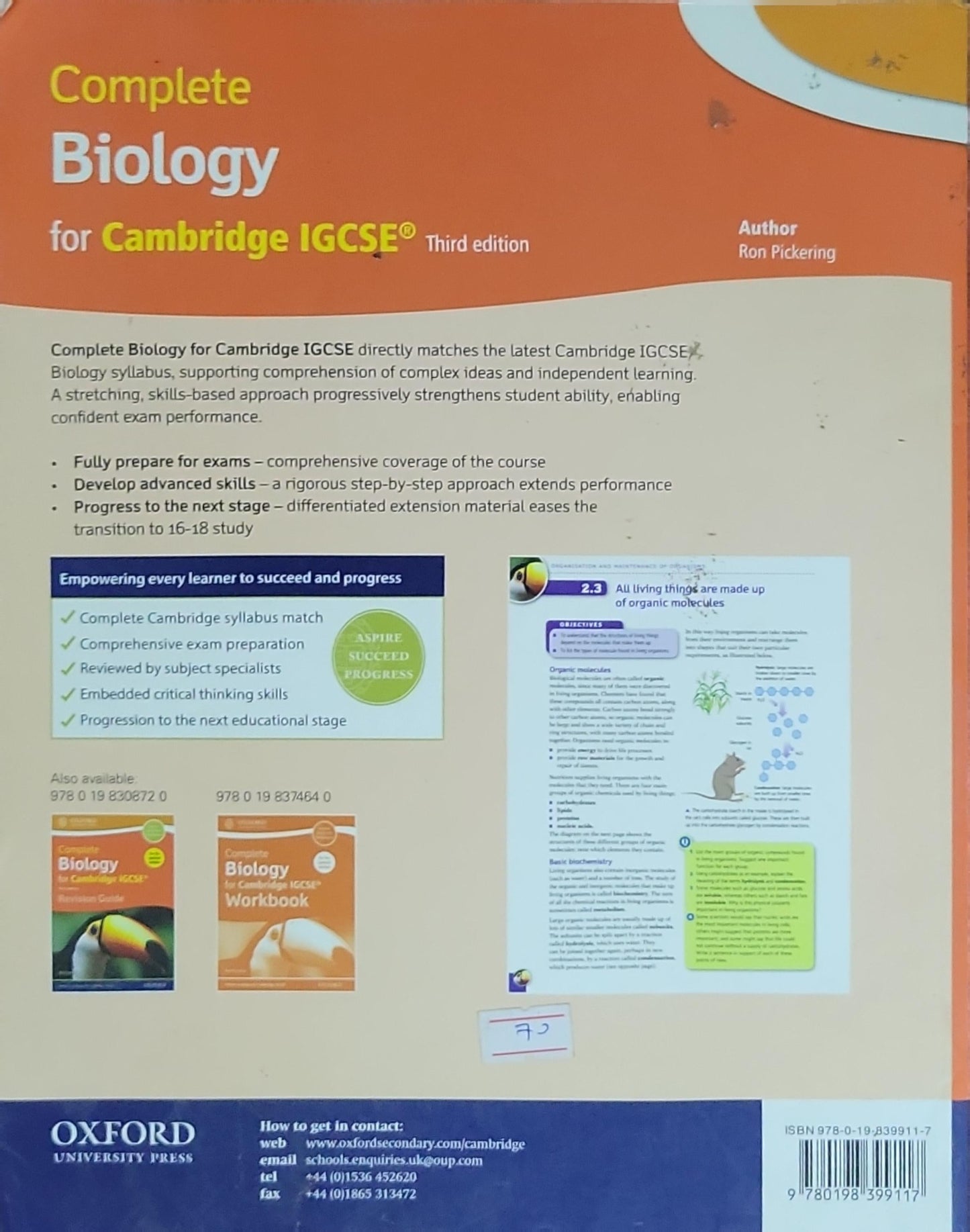 Complete Biology for Cambridge IGCSE